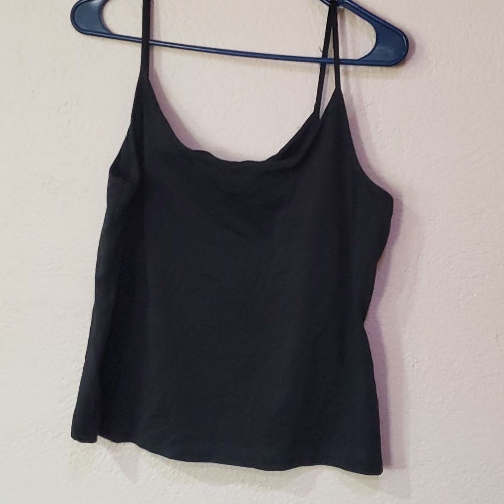 Merona black tank top XL